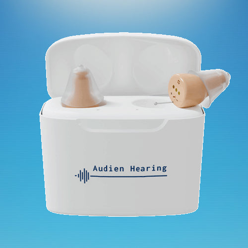 Audien Atom Wireless Charging Hearing Aids with 20 Hour Battery Clearance Warehouse