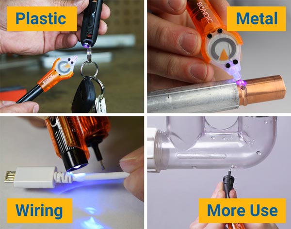 Bondic - Instant UV-Light Activated Liquid Plastic Welder
