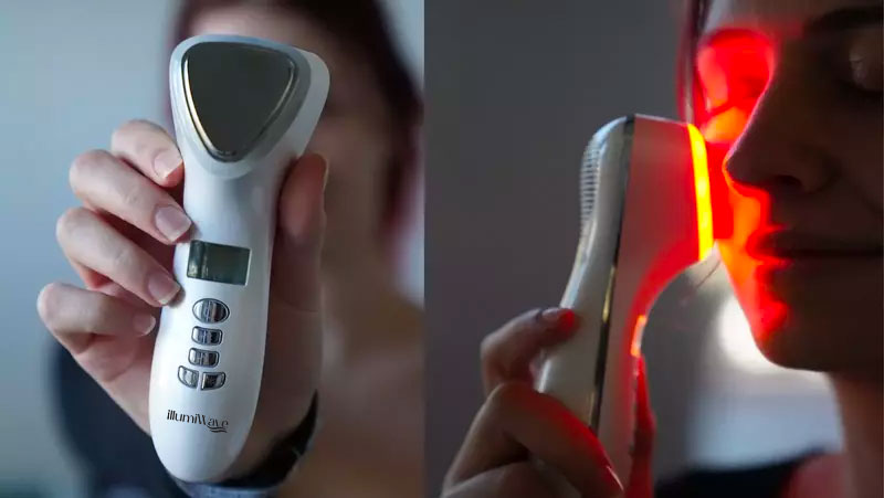 Illumiwave 5 in 1 Red Light Therapy + ThermoTherapy for Face