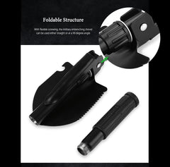 CombatSpade - Foldable Survival Shovel/Pickaxe Multi Tool