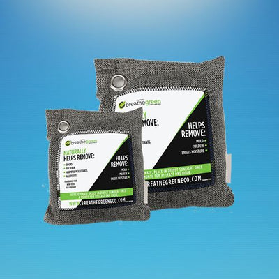 Breathe Green Charcoal Bags - Natural Air Freshener