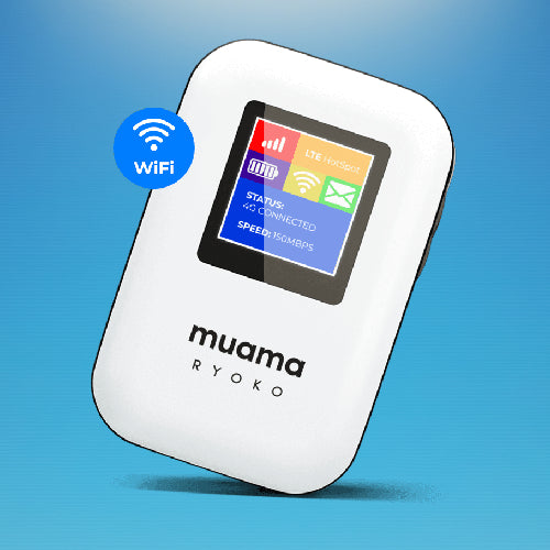 MUAMA Ryoko - Portable Wireless 4G Wifi Hotspot