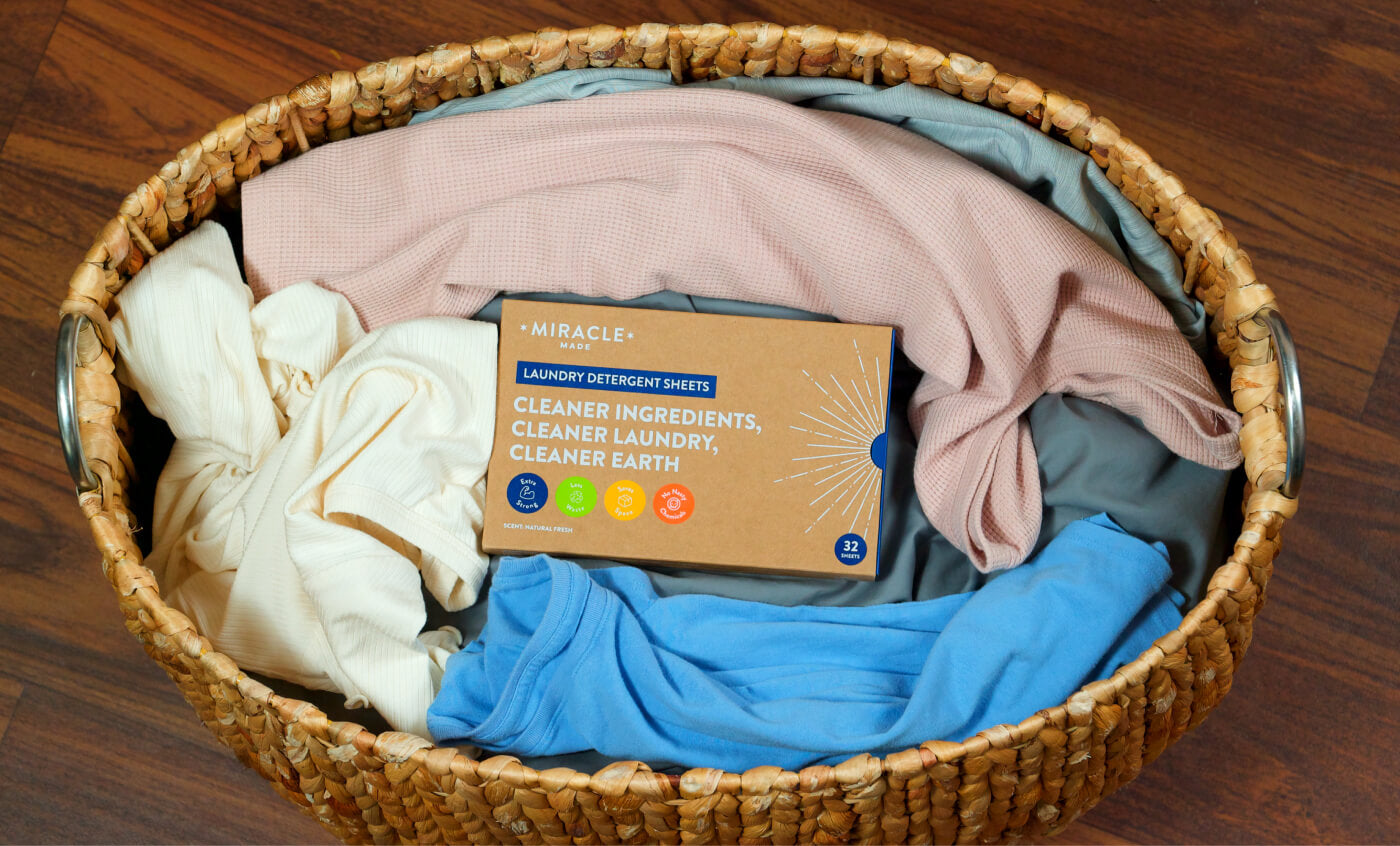 Miracle Laundry Detergent Sheets - Eco Friendly Laundry Sheets