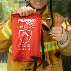 Prepared Hero Fire Blanket - Emergency Fire Blanket