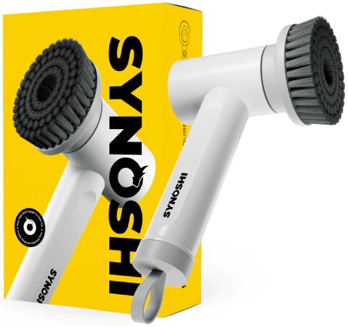 Synoshi Sponge Brush Heads (6 Units) for Electric Spin Scrubber