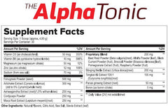 The Alpha Tonic - Male Sexual Health Supplement